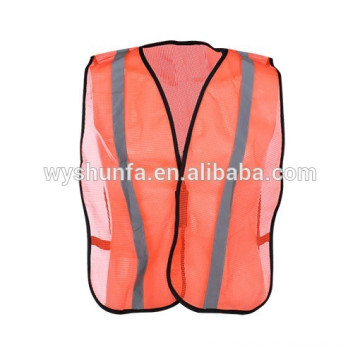 Yellow warning vest for children aged 7 - 8 years